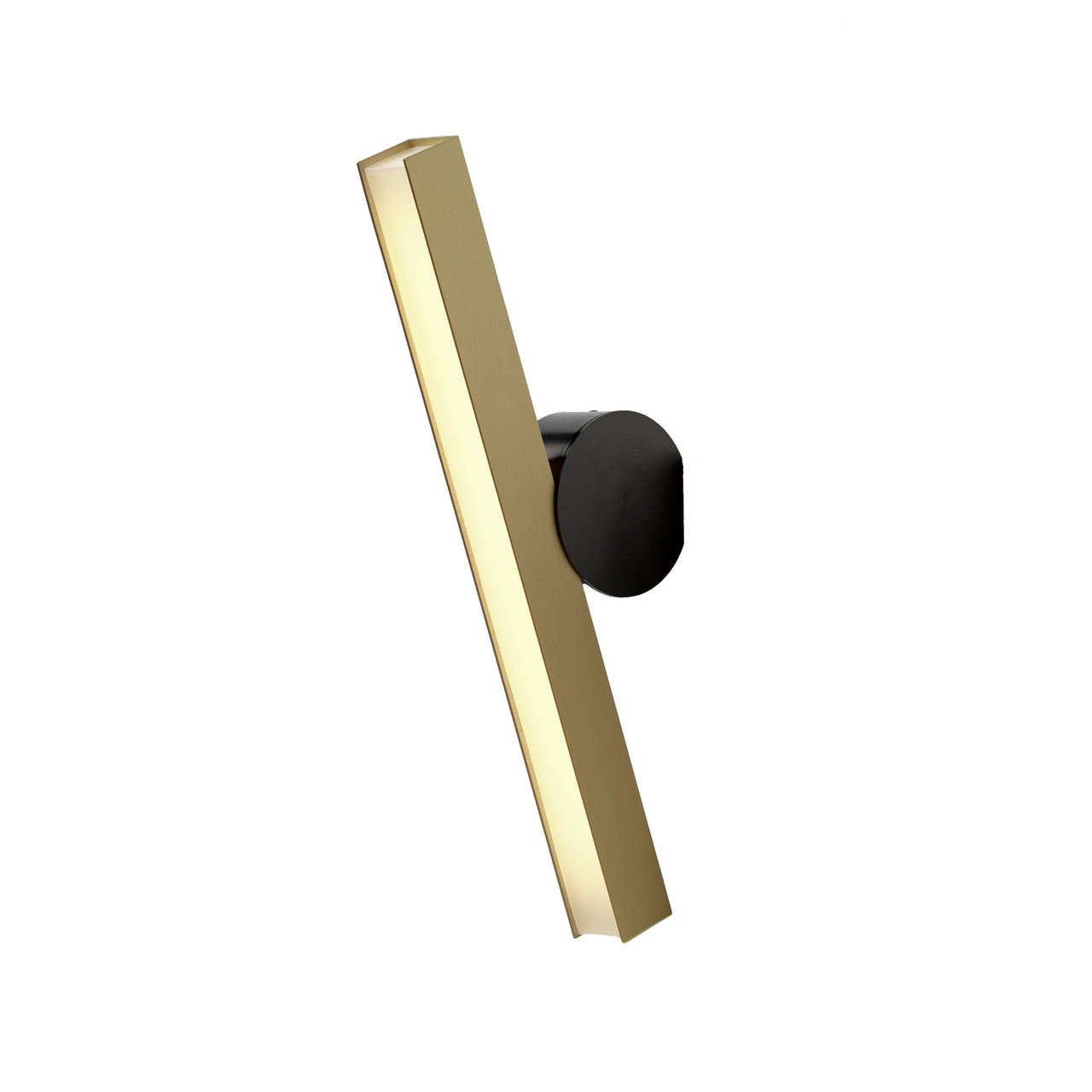 IP Calé(e) Wall Light: Version 3 + Satin Brass + Satin Graphite