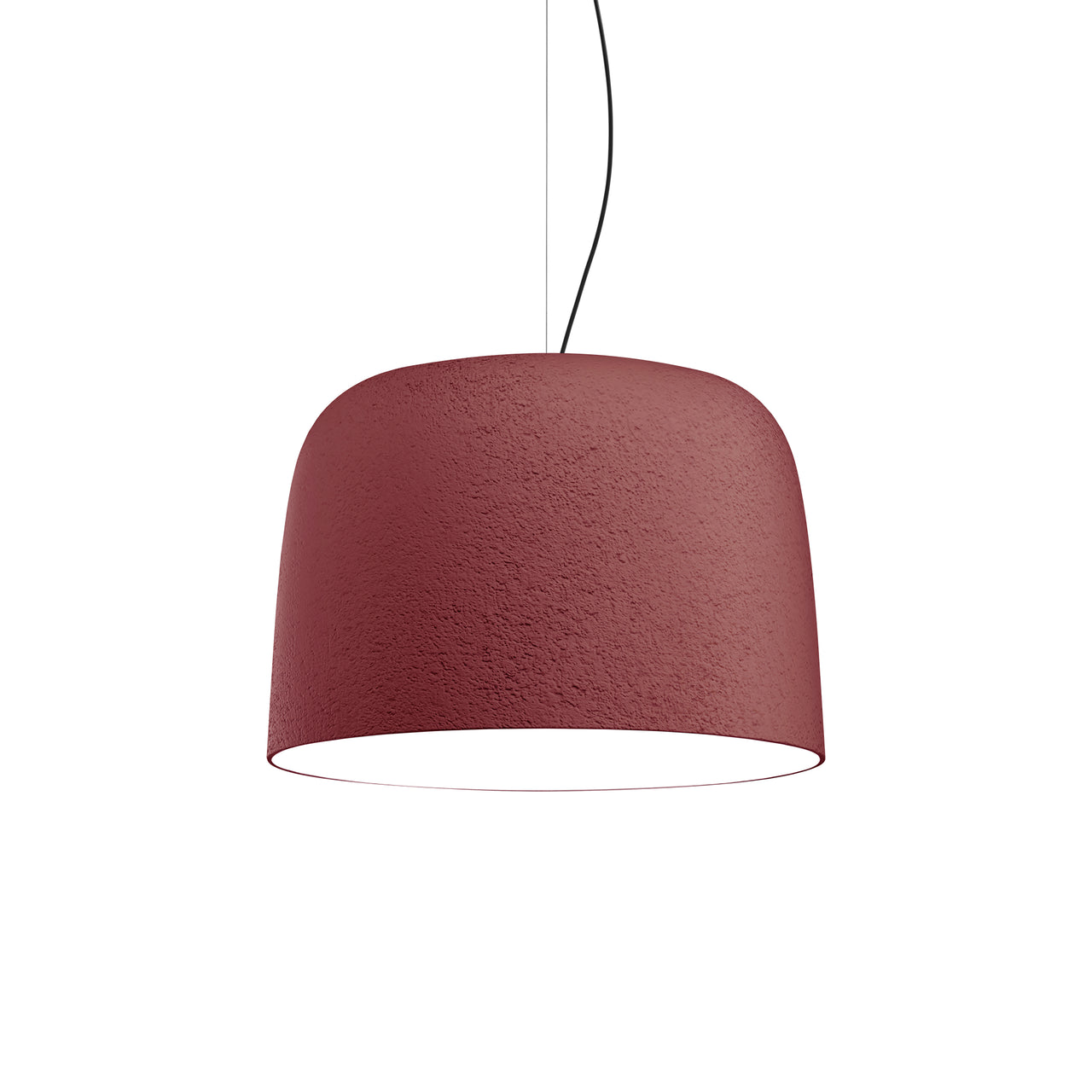 Djembé Pendant Light: Red