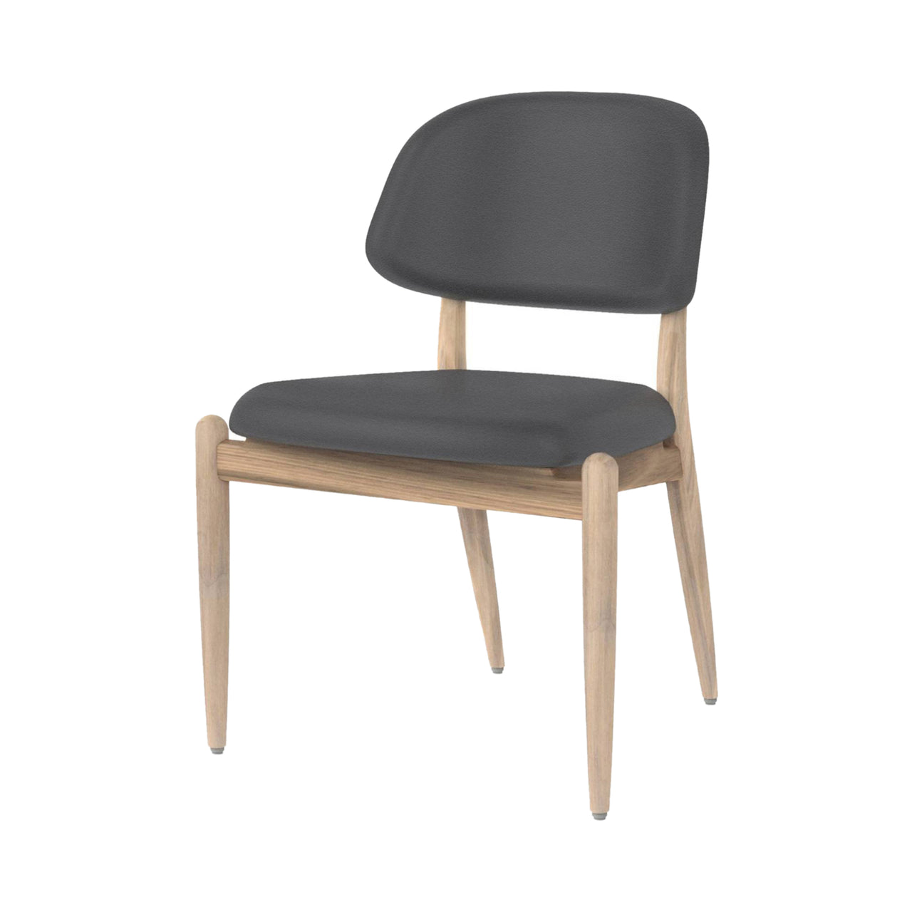 Slow Side Chair: Natural Oak