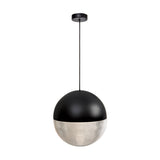 Lens Flair Pendant Light: Matte Black