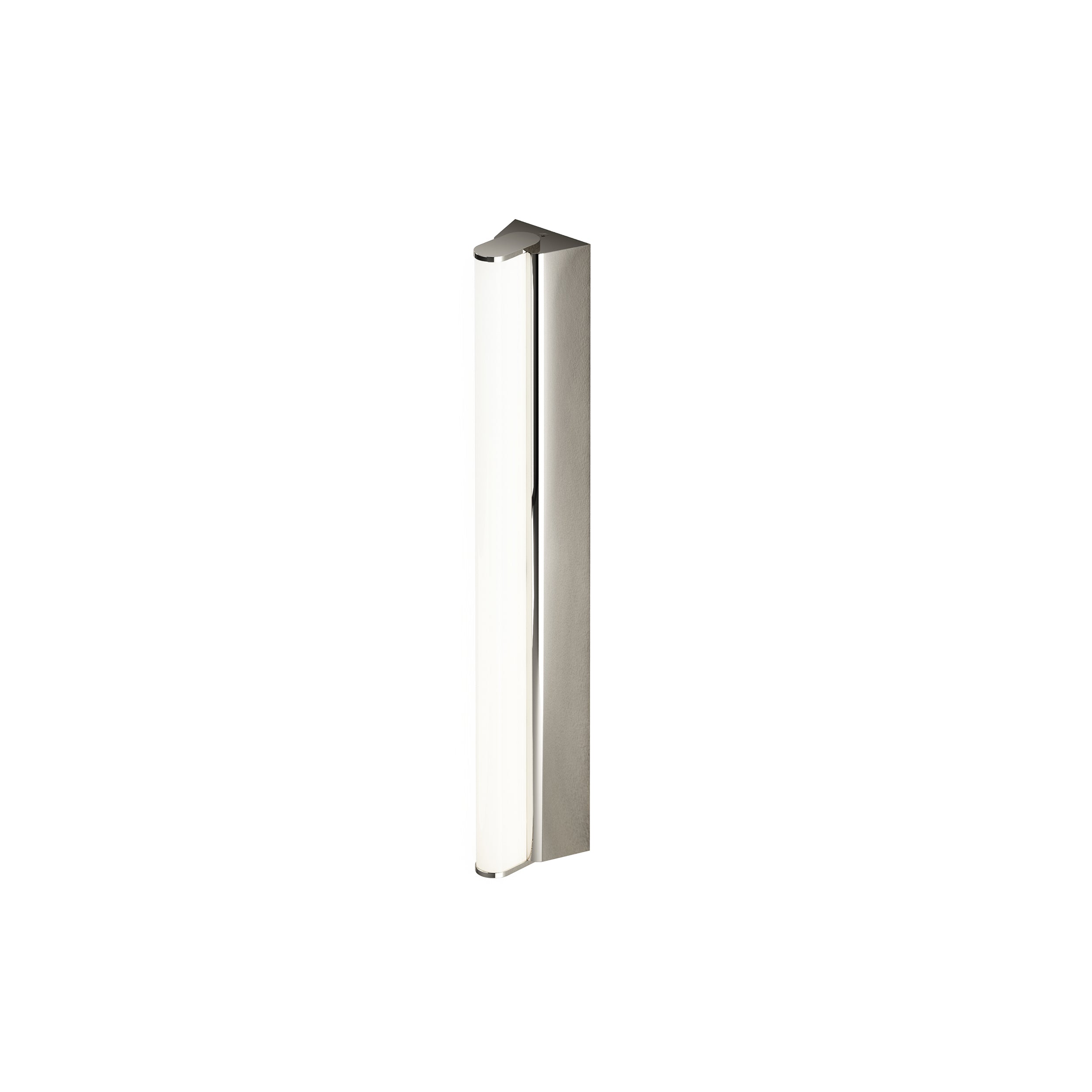 IP Metrop Wall Light: Small + Satin Nickel