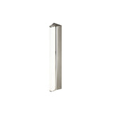 IP Metrop Wall Light: Small + Satin Nickel