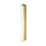 IP Metrop Wall Light: Large + Satin Brass