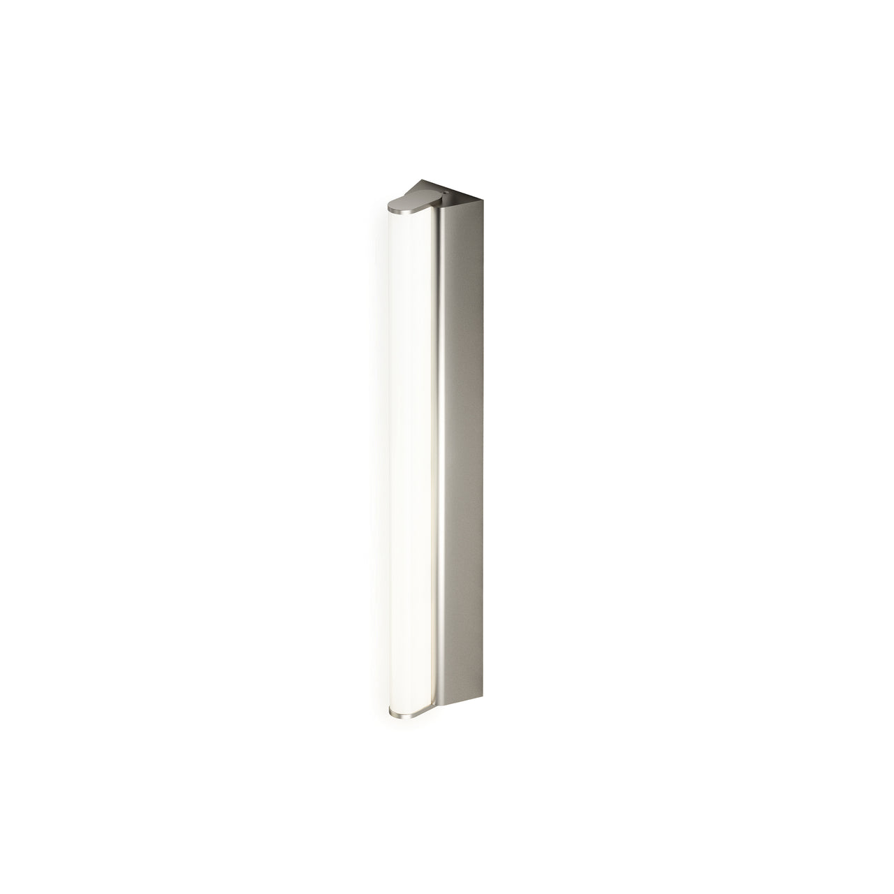 IP Metrop Wall Light: Small + Satin Nickel