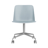 Rely Chair HW21: Light Blue + Polished Aluminum