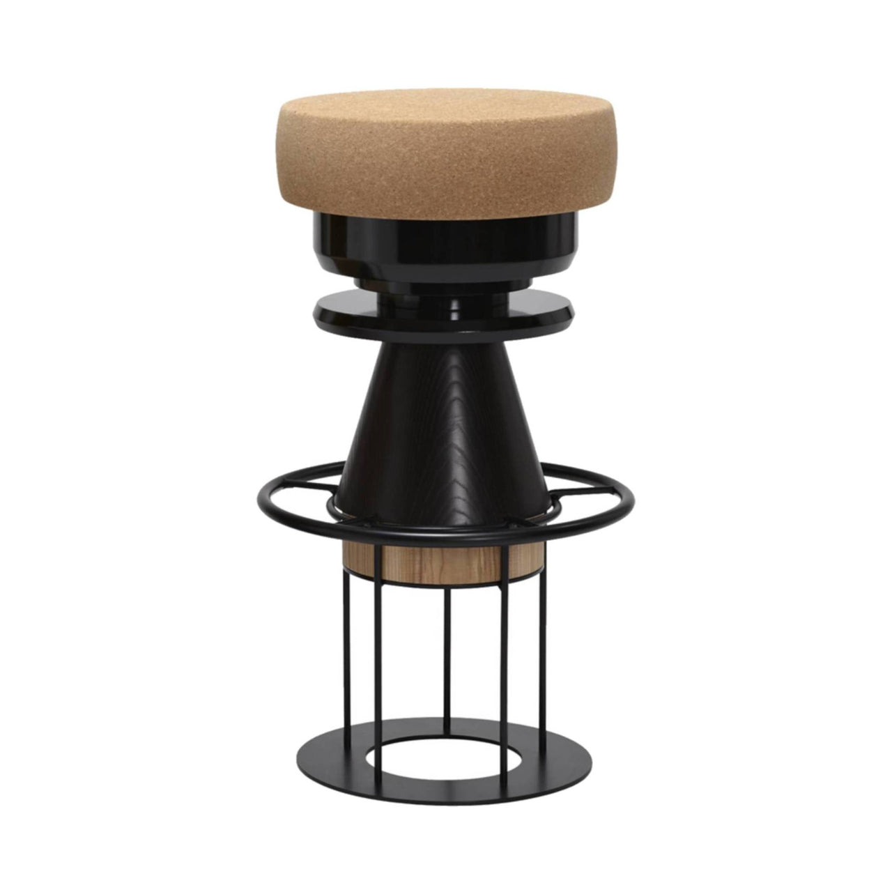 Tembo Stool: High + Black