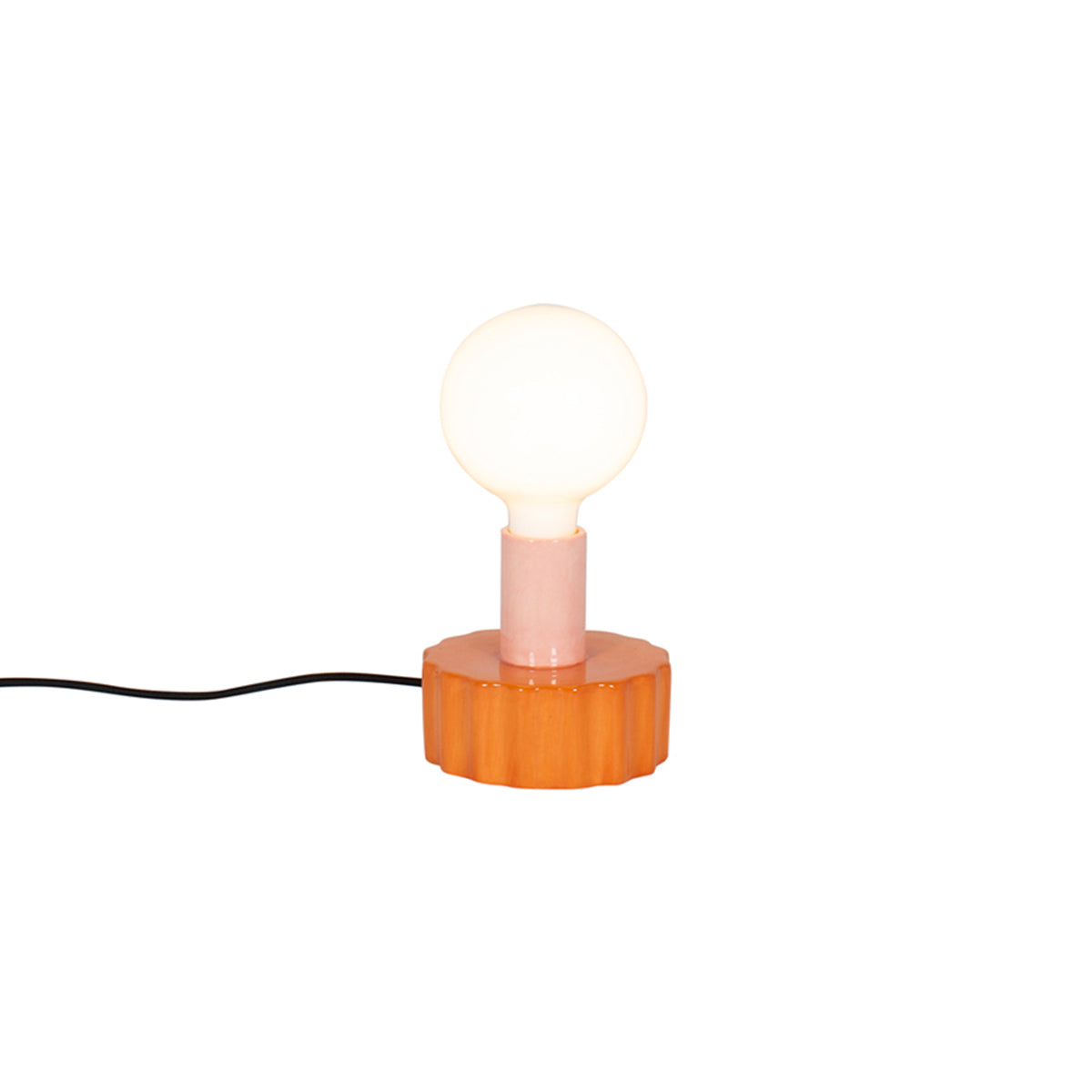 Flaming Stars Table Lamp: Little Mama + Orange