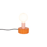 Flaming Stars Table Lamp: Little Mama + Orange