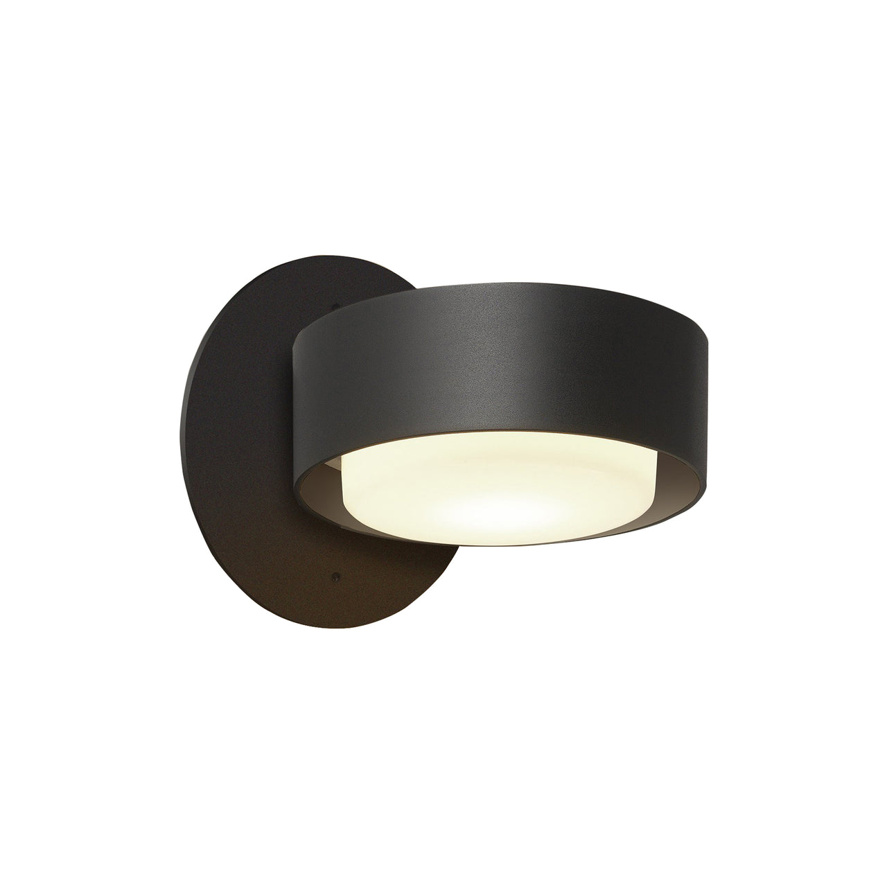 Plaff-On! Wall Light: Black