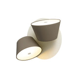 Tam Tam A2 Wall Light: Brown Grey