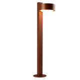 Plaff-On! Outdoor Bollard: Rust Brown