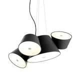 Tam Tam 3 Pendant Light: Black + Black