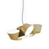 Tam Tam 5 Pendant Light: Khaki + Olive Yellow