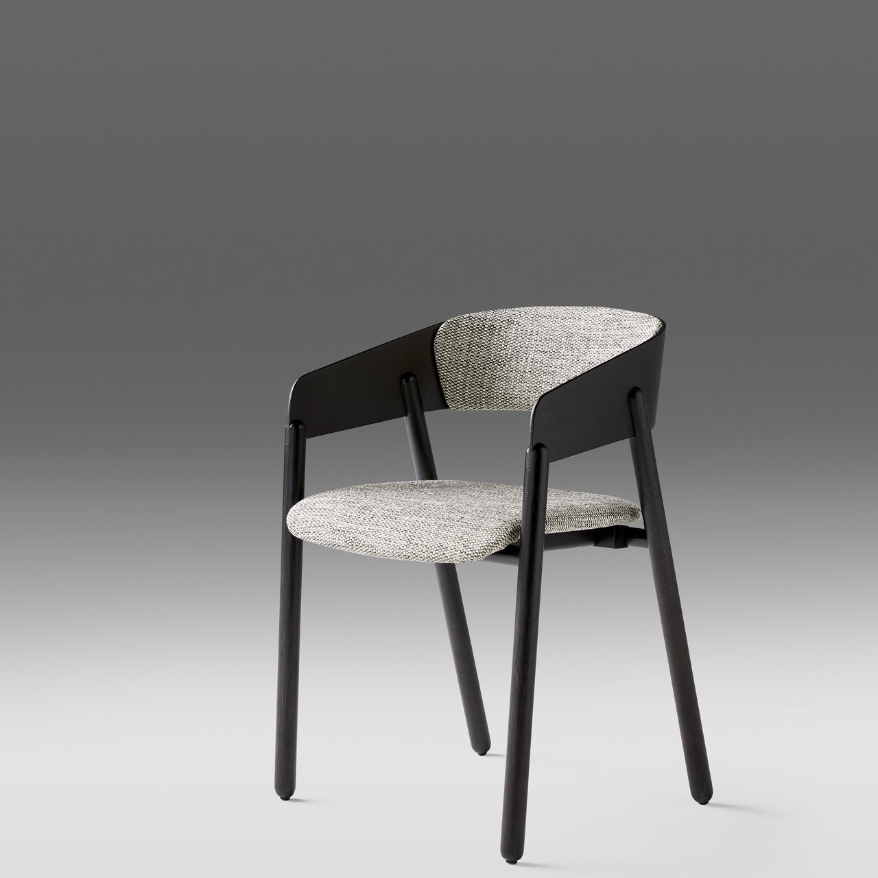 Mava Armchair: Seat + Back Upholstered