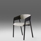 Mava Armchair: Seat + Back Upholstered