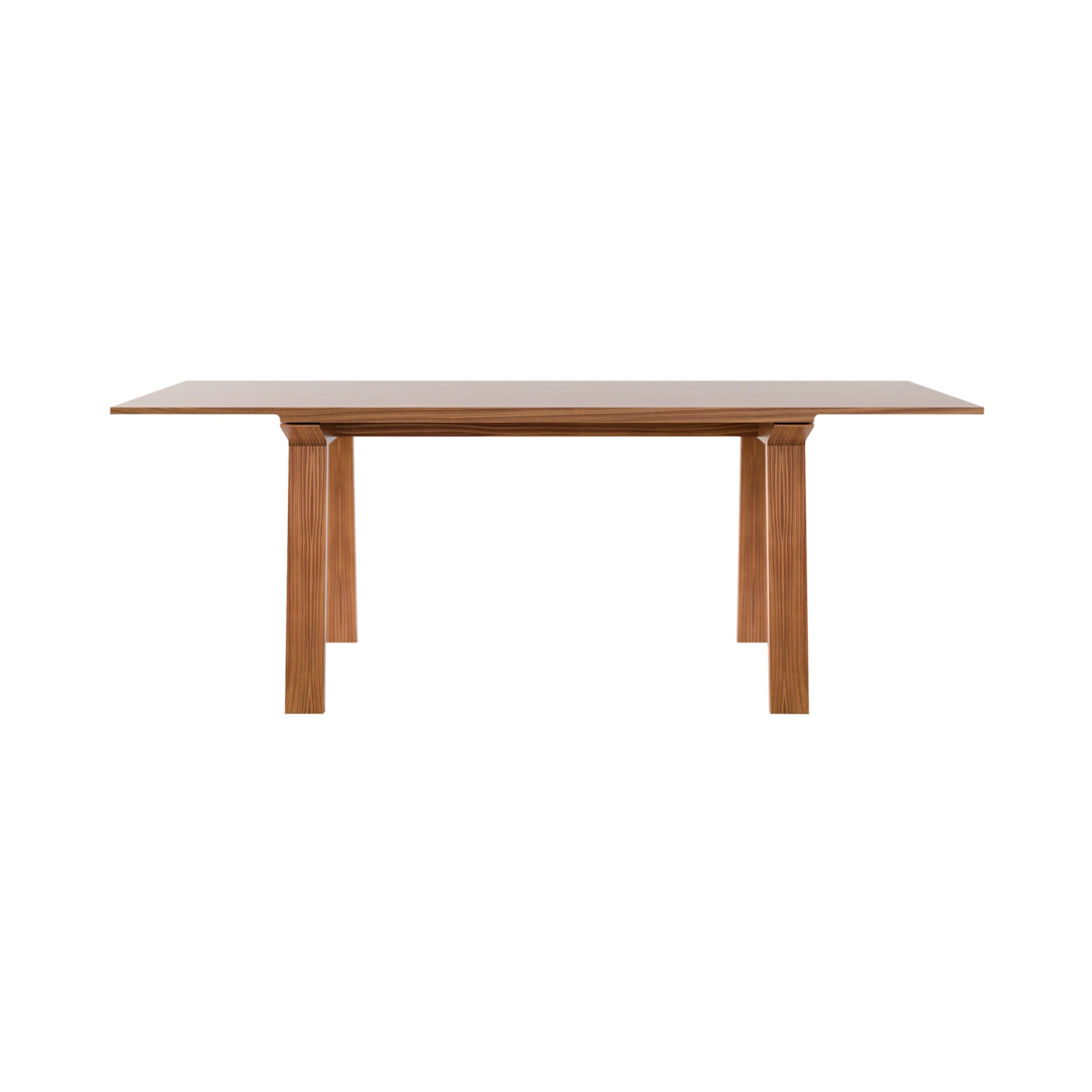 Mitis Table: Small + Super-Matt Walnut + Super-Matt Walnut