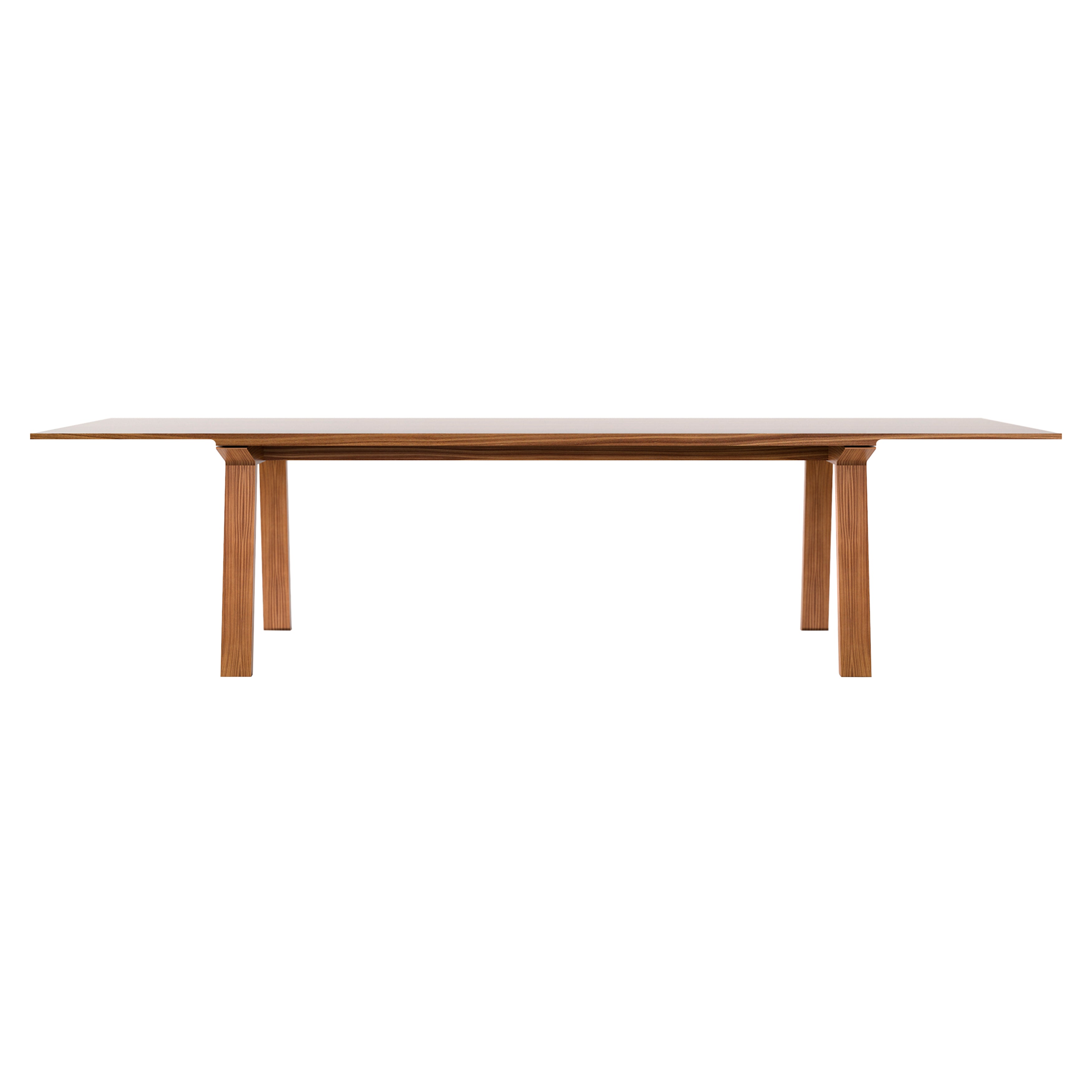 Mitis Table: Large + Super-Matt Walnut + Super-Matt Walnut