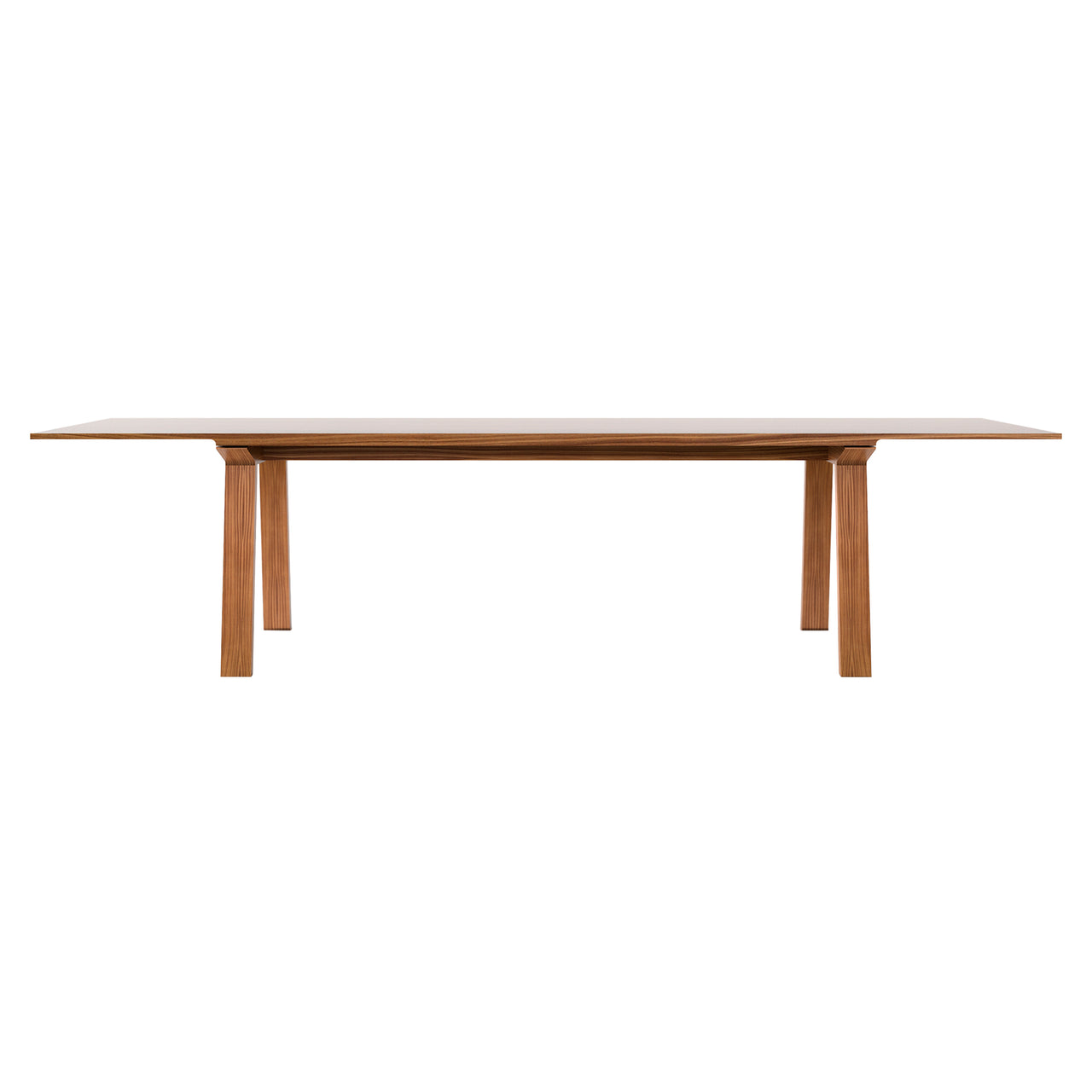 Mitis Table: Large + Super-Matt Walnut + Super-Matt Walnut