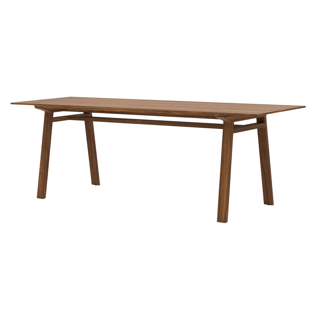 Mitis High Table: Large + Super-Matt Walnut + Super-Matt Walnut