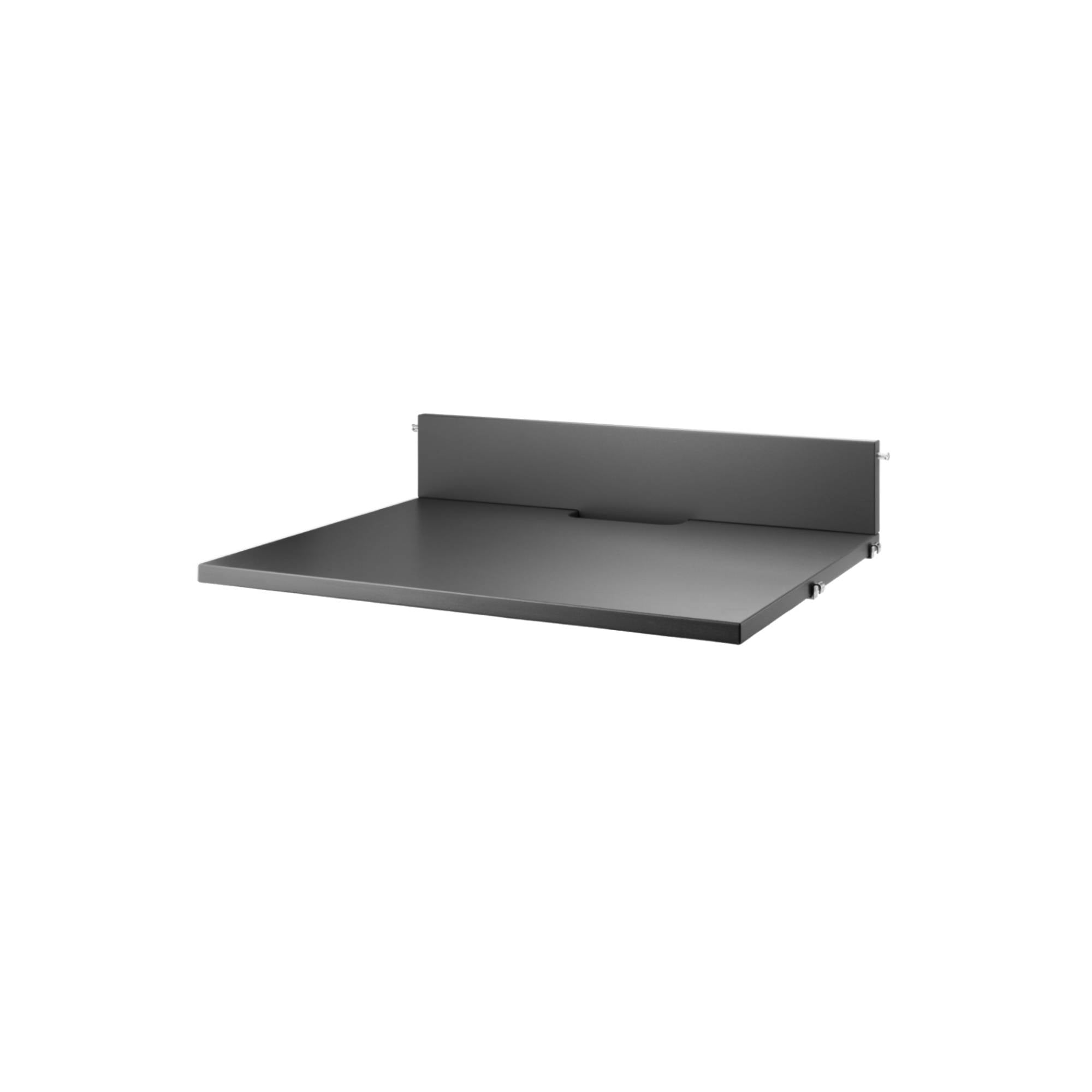 String System: Media Shelf + Anthracite