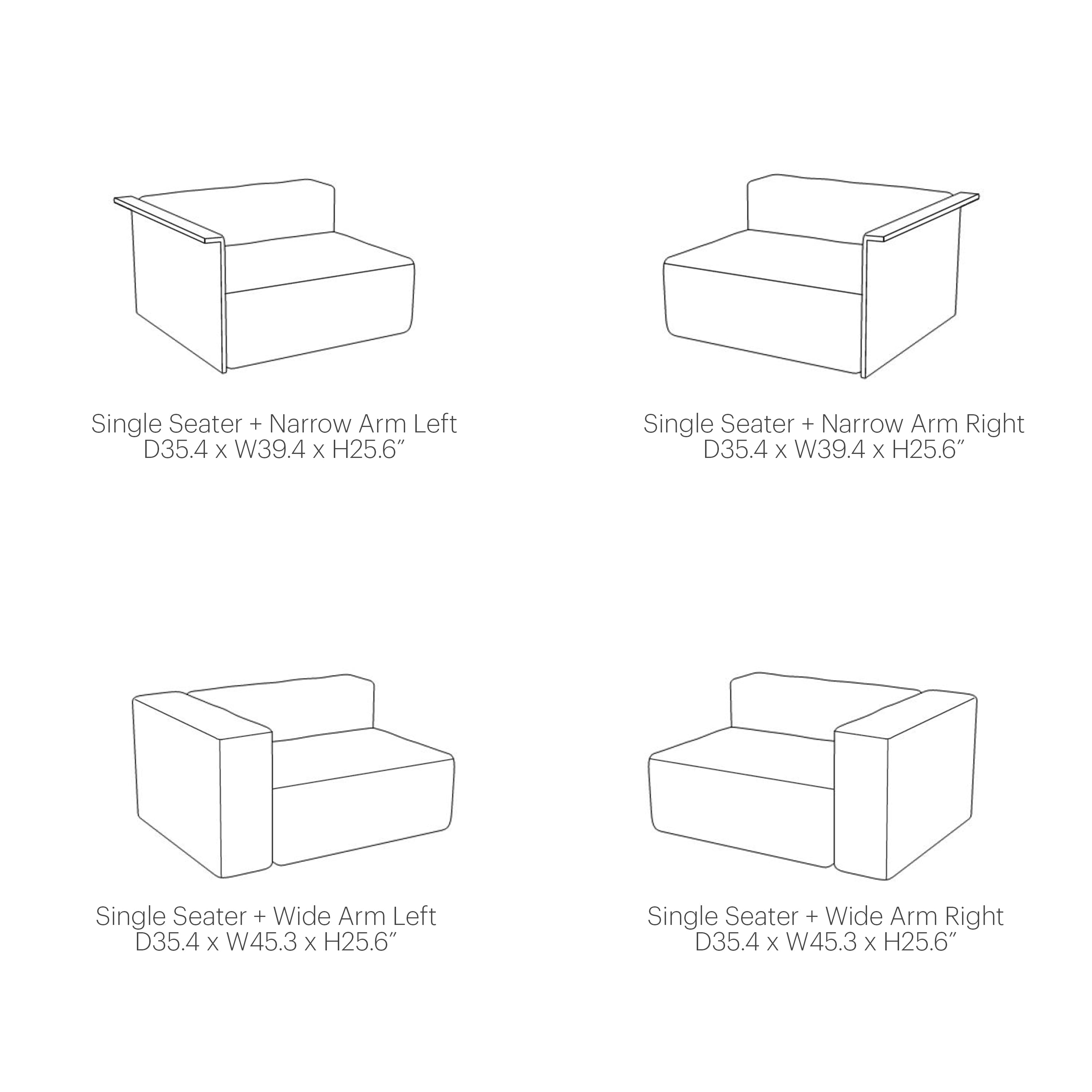 Arcade Sofa - Single Seater