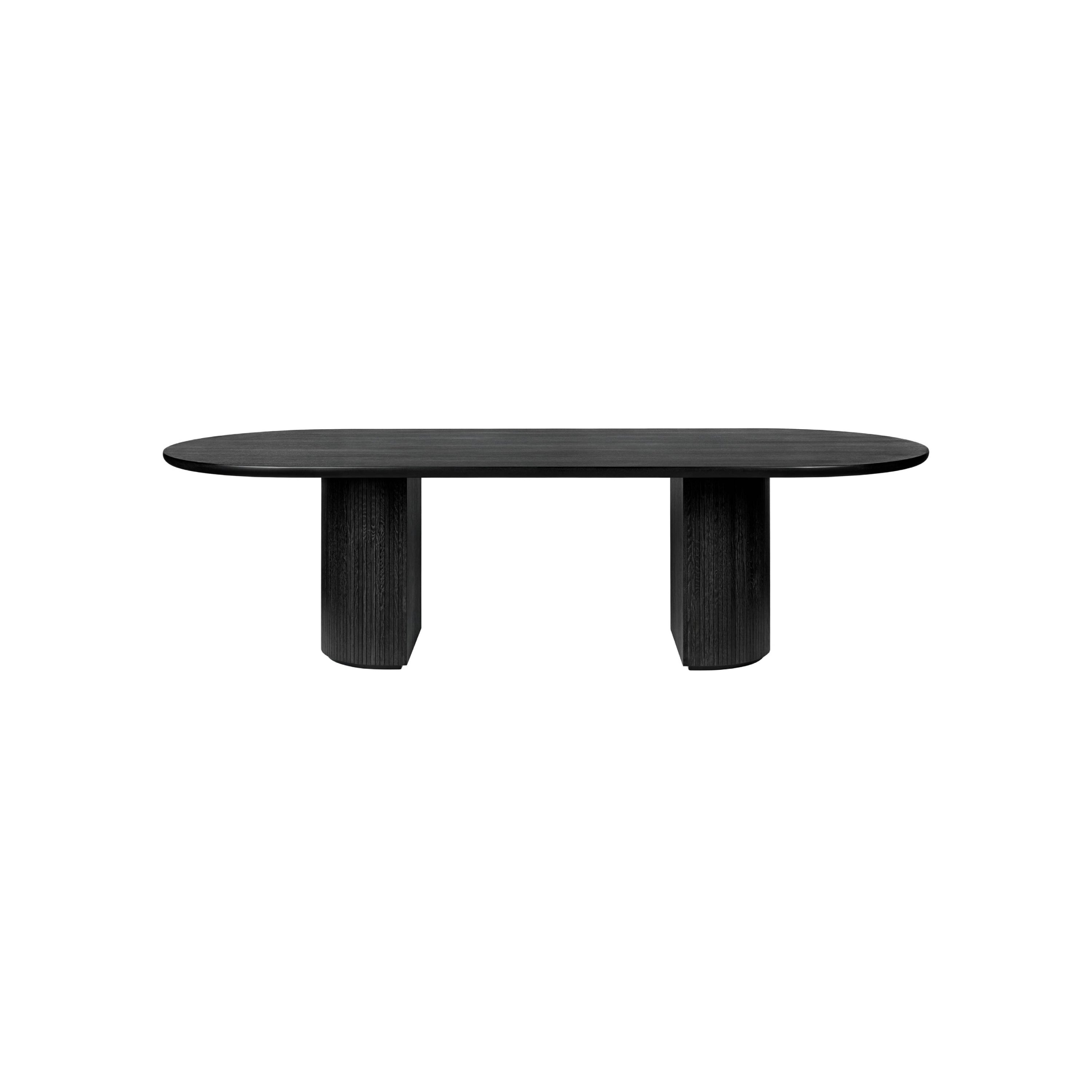 Moon Dining Table: Elliptical + 101.6