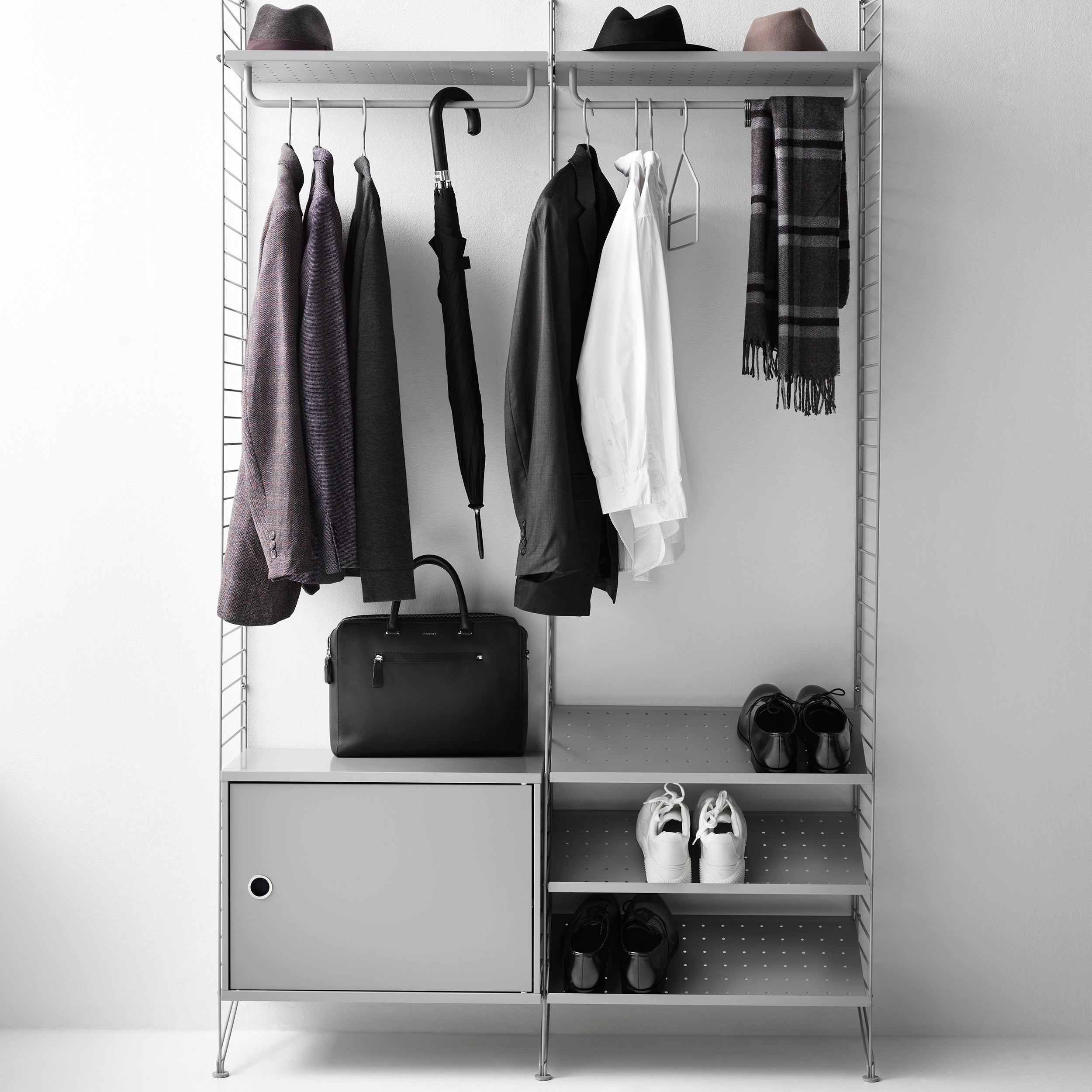 String System: Cabinet with Swing Door