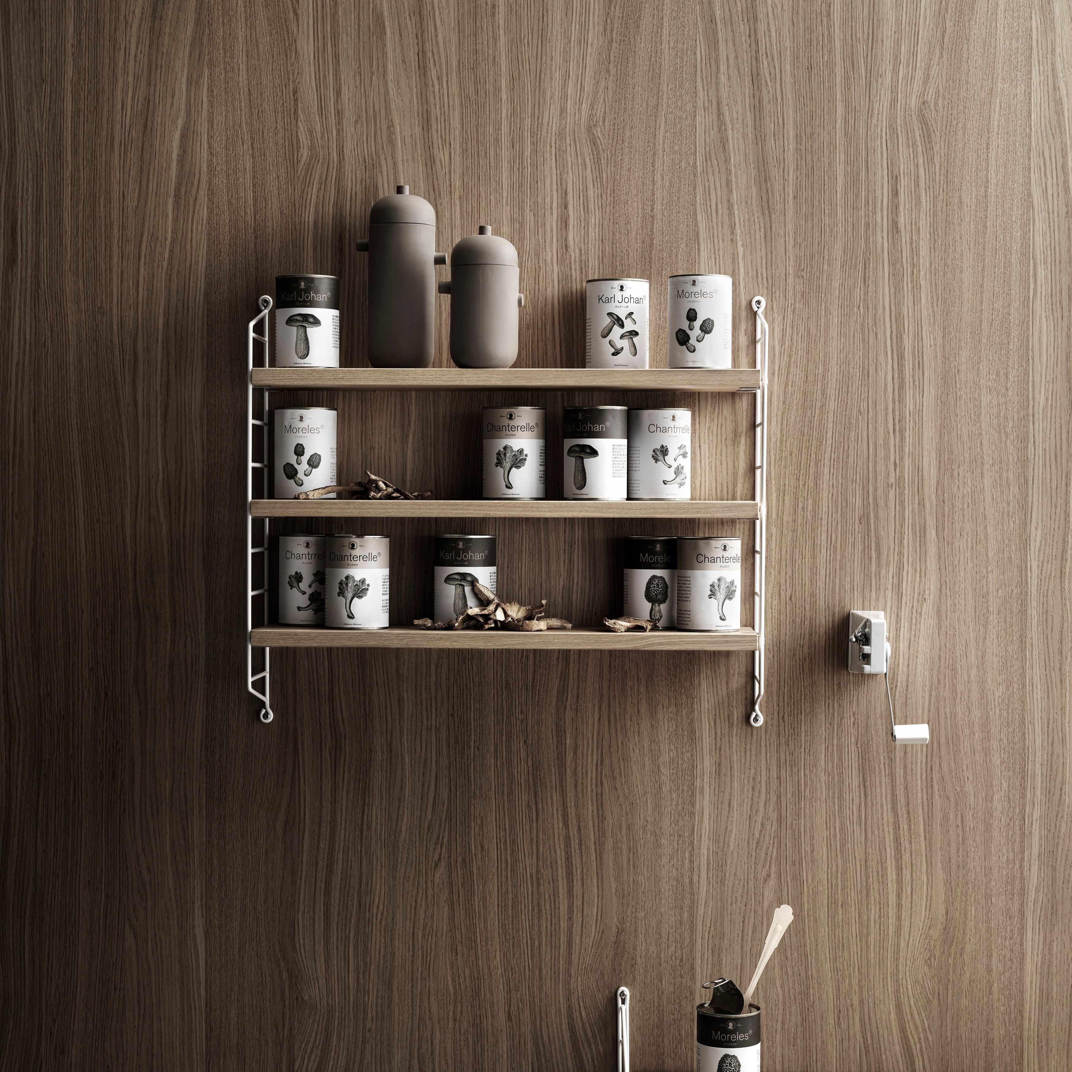 String Pocket Shelving