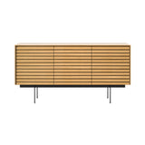 Sussex 12 Sideboard with Drawers: SSX331 + Super-Matt Oak + Black