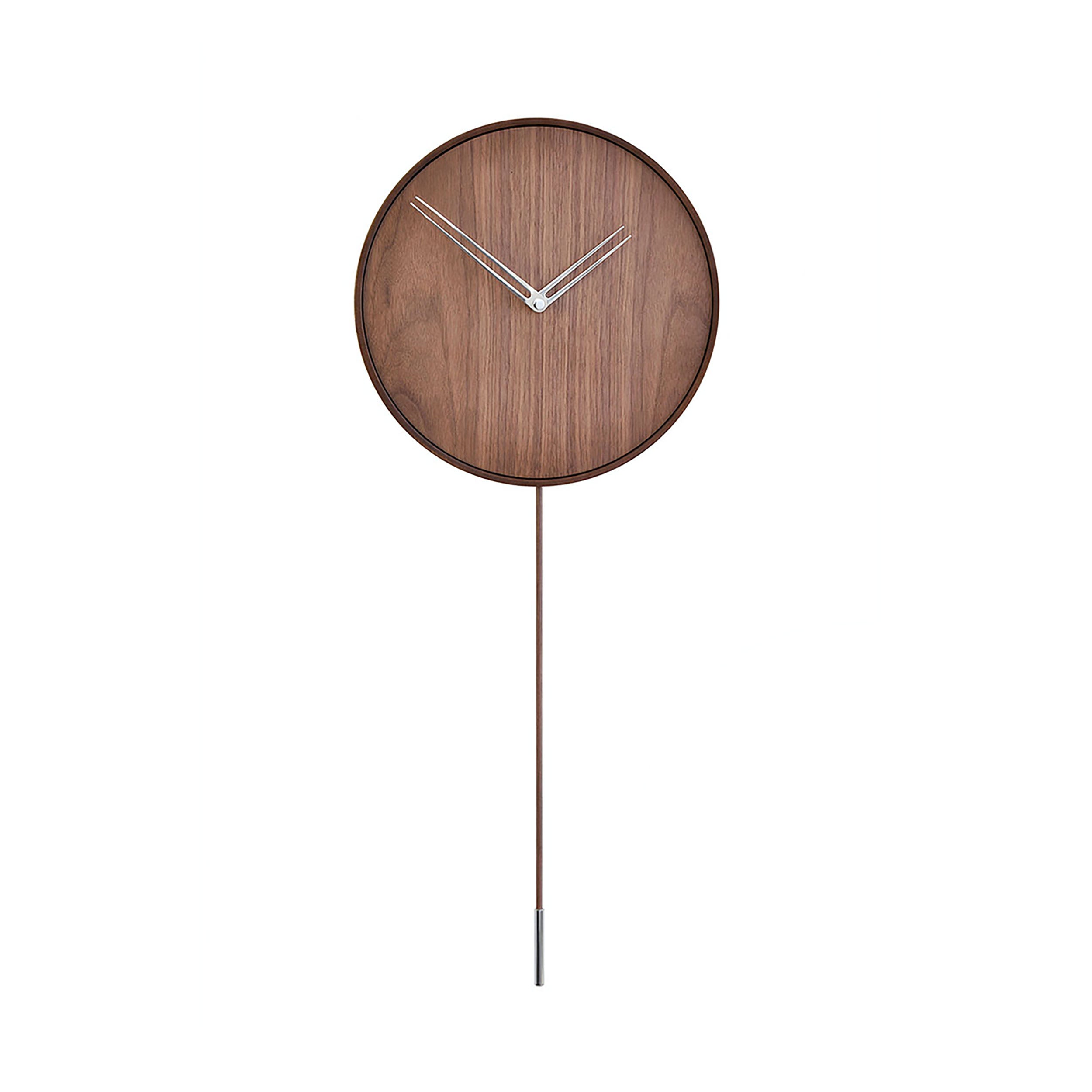 Swing Clock: Chromed Brass