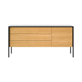 Tactile Sideboard: TAC211 + Super-Matt Oak + Ebony Stained Oak