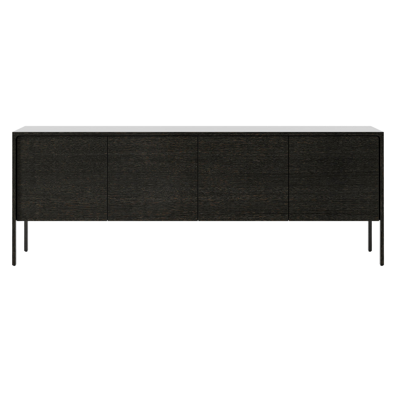 Tactile Sideboard: TAC215 + Dark Grey Stained Oak + Dark Grey Stained Oak