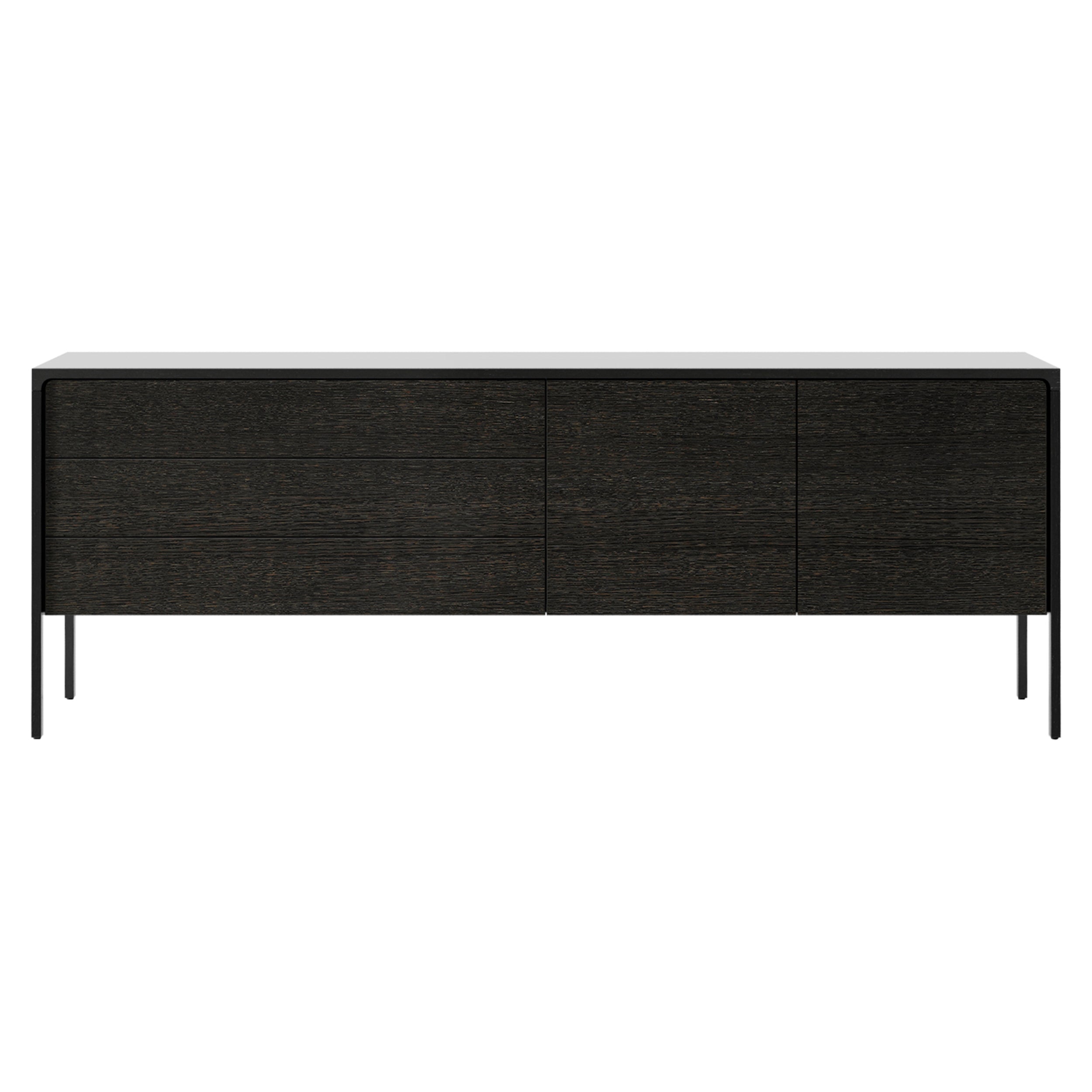 Tactile Sideboard: TAC216 + Dark Grey Stained Oak