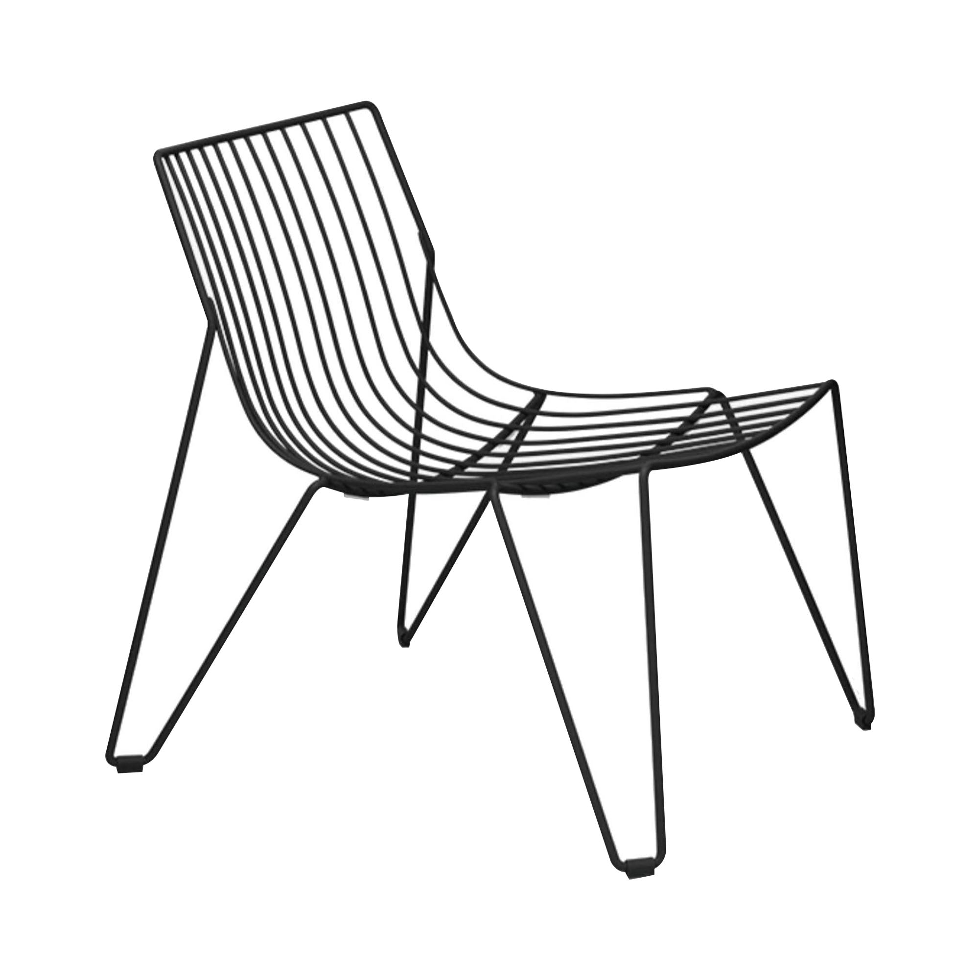 Tio Easy Chair: Black