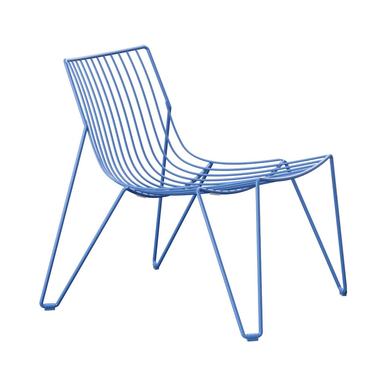 Tio Easy Chair: Overseas Blue