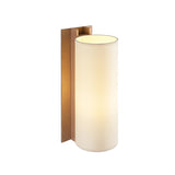 TMM Wall Lamp: Long + Beige + Beech + Direct Wall