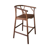 Valerie Stool: Bar + Canaletto Walnut