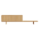 Velasca Sideboard: Low + Super-Matt Oak