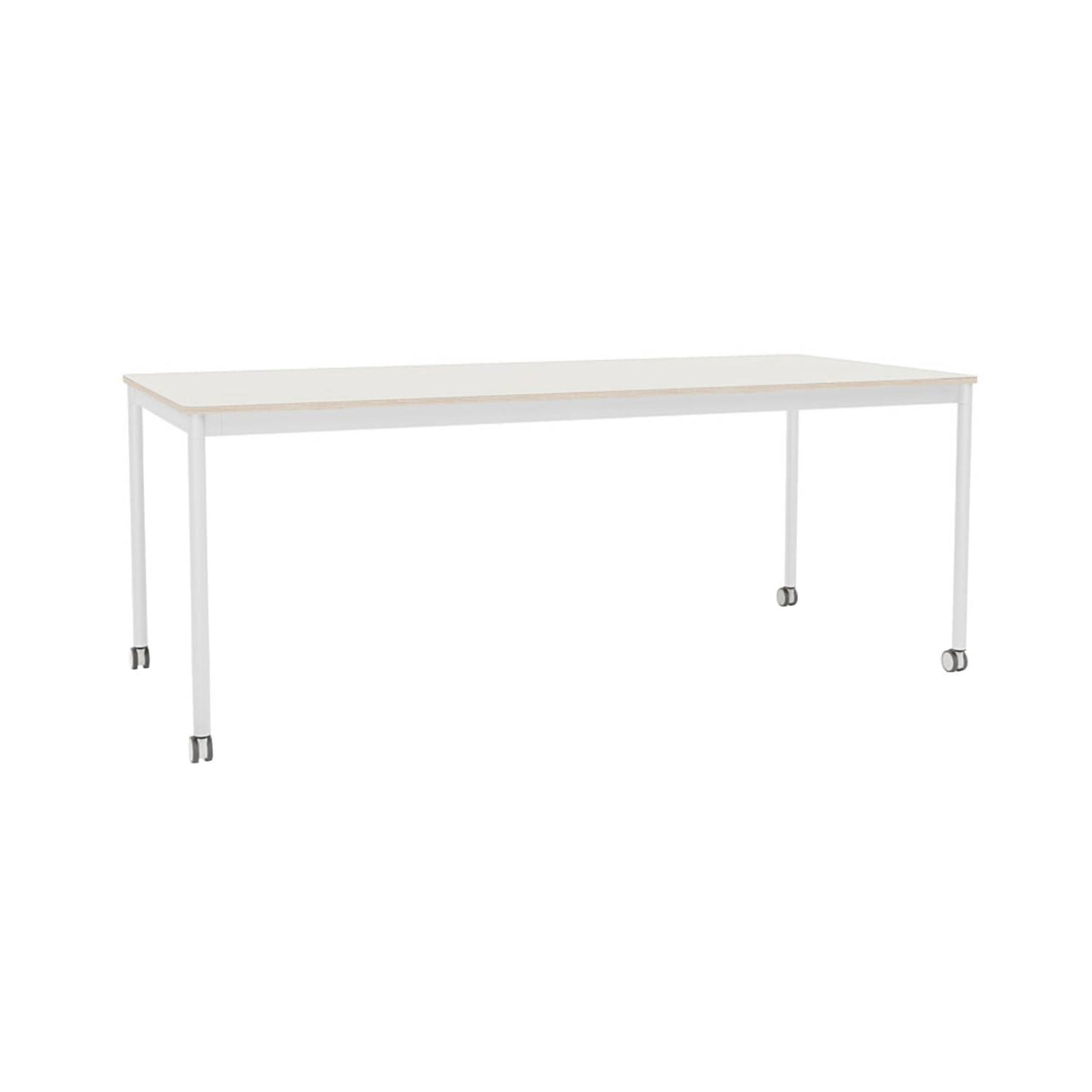 Base Table with Castors: 74.8