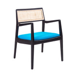 Risom C140 Chair: Black Oak